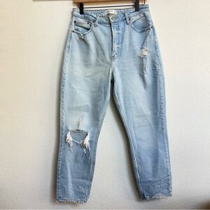 Abercrombie & Fitch The Mom High Rise Curve Love